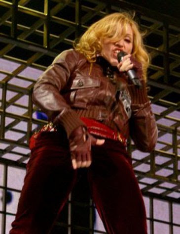 madonna crotch grab